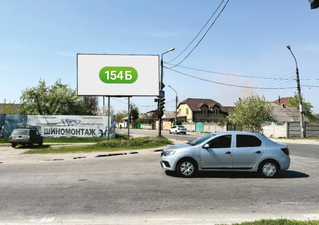 Щит 6x3,  вул.8 березня, вул.І.Сікорського (Куйбишева)