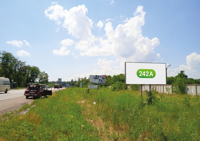 Щит 6x3,  Оріхівське шосе, 0,5 км від ДАІ, до міста