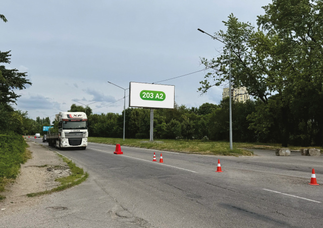 Щит 6x3,  Тиражна,пров.Суспільний, виїзд з міста
