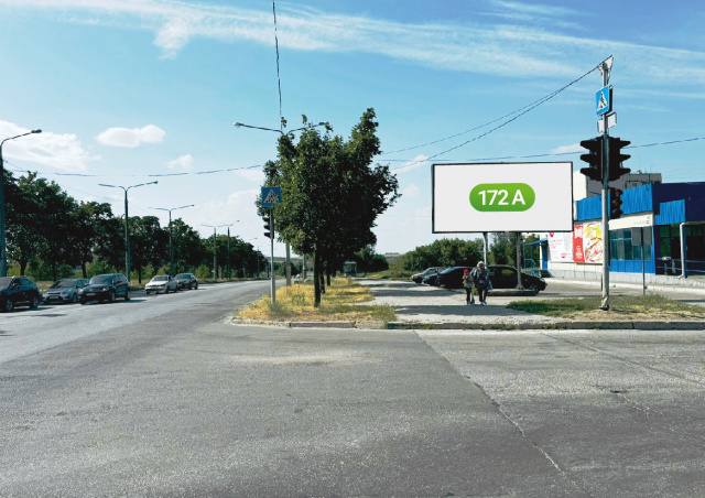 Щит 6x3,  Хортицьке шосе вул. Рубана
