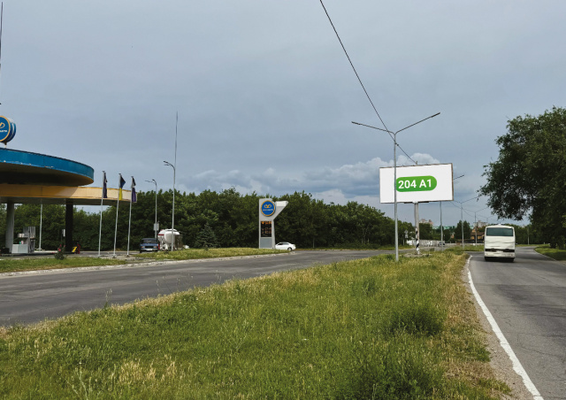Щит 6x3,  вул. Тиражна, вул. Престижна, навпроти АЗС