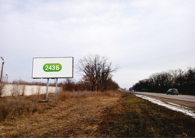 Щит 6x3,  Оріхівське шосе, 0,5 км від ДАІ, до авторинку