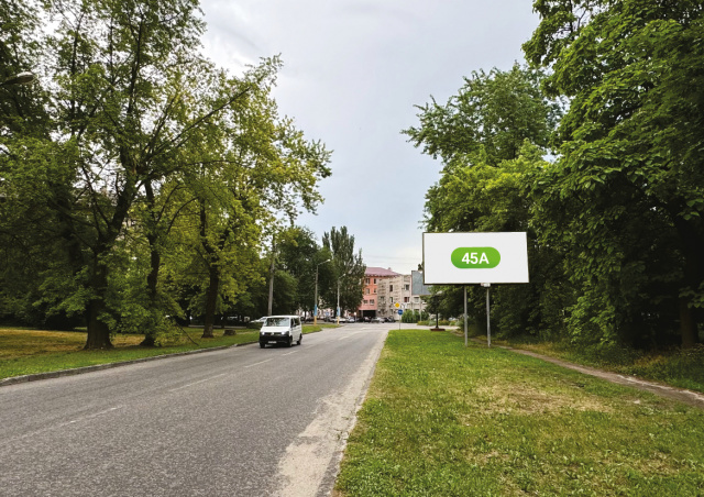 Щит 6x3,  вул. Рекордна вул. Незалежної України, у бік пр. Леніна