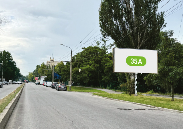 Щит 6x3,  вул. Перемоги - вул. Панфіловців (6-та Лікарня)