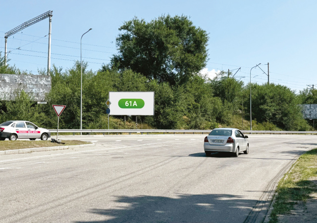 Щит 6x3,  Набережна, вул.Тюленіна поворот з Набережною